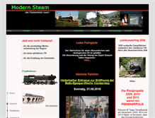 Tablet Screenshot of modern-steam-hauenstein.ch